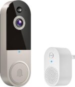 1080p Wireless Video Doorbell Camera with Chime, AI Human Detection, 2-Way Talk, Live View, Night Vision, Cloud Storage, 2.4G WiFi Only, Battery Powered, Indoor Outdoor Surveillance (Linen) - Image 2