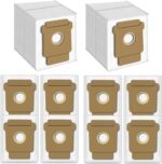 10PCS Dirt Disposal Bags Compatible with iRobot Roomba Essential Vac 2 Q0520,105 Vac,105 Combo, 104 Combo, Plus 405/Plus 505 Combo, Max 705 Vac, Replacement Dust Bags Vacuum Cleaner Parts - Image 2