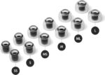 AZLA Crystal Standard (L) - Earbud Tips for Wireless Headphones - Noise Canceling Earbuds Replacement Tips - Eartips Compatible with Shure, Sony, Beats, Sennheiser, Jabra, and JBL - Image 5