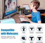 Webcam Stand for Desk, Stable Metal Base, Adjustable Arm, and Universal Compatibility for Logitech Webcam C922 C930e C920S C920 C615 C960 and Other Webcam with 1/4" Thread - Image 4