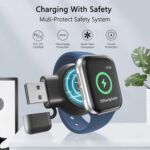 Portable Charger for Samsung Watch, USB A & USB C Travel Charger, Fast Charging for Samsung Galaxy Watch 7/Ultra/6/6 Classic/5/5 Pro/4/3 (Black) - Image 8