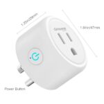 GHome Smart 5GHz/2GHz 15A WiFi/Bluetooth Smart Plug, Smart Plug Ultra Mini 15A, Smart Home Wi-Fi Outlet Compatible with Alexa, Google Home, No Hub Required, UL Certified, 5G Wi-Fi [2 Pack] - Image 10
