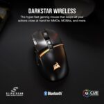 Corsair DARKSTAR RGB Wireless Gaming Mouse for MMO, MOBA - 26,000 DPI - 15 Programmable Buttons - Up to 80hrs Battery - iCUE Compatible - Black - Image 3