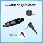2.5mm to 4Pin Dash Cam Cable (9M/31Ft 4PIN), Car Rear View Camera Extension Cord for Dash Cam Carplay Screen Plug and Play Replacement Cable - Image 3