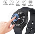 Vanjua 4-Pack for Samsung Galaxy Watch 6 40mm Screen Protector, Waterproof 2.5D 9H Ultra-thin Tempered Glass Screen Protector for Galaxy Watch 6 40mm Smartwatch (40mm) - Image 5
