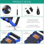 ORIA Digital Fishing Scale with Gripper, Luggage Scales with Hook, Portable Hanging Scale, 110lb/50kg Weight Max, Built-in 38" Tape Measure, Backlit LCD Display, Lb/Oz/Kg Mode, Blue - Image 5