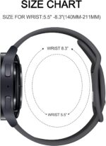 Vanjua Breathable Silicone Band for Amazfit Bip 5 & GTR 4 / 3 / 2 Smart Watch, 22mm Quick Release Replacement Wristband Sport Strap Compatible with Amazfit Bip 5 Band / GTR 4 / 3 Bands Men Women - Image 6