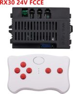 weelye RX30 24V Kids Powered Ride on car 2.4G Bluetooth Remote Control and Receiver Kit Controller Control Box Accessories for Children Electric Ride On Car Replacement Parts - Image 3