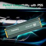 S660 PCIe 4.0 2TB SSD for PS5 with Heatsink, Up to 5000MB/s, NVMe M.2 SSD Internal Gaming SSD NAND SLC Cache Suitable for PS5 Enthusiasts, Technology Enthusiasts, IT Professionals - Image 5