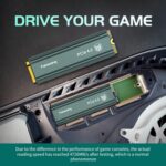 S660 PCIe 4.0 2TB SSD for PS5 with Heatsink, Up to 5000MB/s, NVMe M.2 SSD Internal Gaming SSD NAND SLC Cache Suitable for PS5 Enthusiasts, Technology Enthusiasts, IT Professionals - Image 6