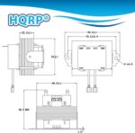 HQRP 120V to 24V 40VA Transformer Compatible with Nest, Ecobee, Sensi, Honeywell Thermostat, Nest Doorbell and All Versions of Ring Doorbell Power Supply Adapter Door-Bell 120v-to-24v, UL - Image 7