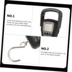 GALPADA Portable Luggage Scale Digital Fishing Scale 50kg/10g Accuracy Plastic Construction Easy to Carry - Image 7