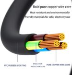 AC Power Cord 3 Prong for Instant Pot Electric Pressure Cooker, Power Quick Pot, Rice Cooker, Smart Power Cooker, Soy Milk Maker and More Kitchen Appliance Replacement Cable 6 Ft - Image 7