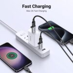 UGREEN 10Gbps USB C Female to USB Male Adapter Type C to USB A Charger Cable Converter Compatible with Apple Watch iPhone 15 14 13 AirPods 3 MacBook Samsung Galaxy Google Pixel etc Gray - Image 3