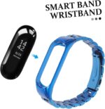 MERRYHAPY Smart Band Strap Replacement Compatible Band 5/4/3 Metal Wristband Accessory - Image 7