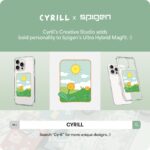 Spigen Ultra Hybrid MagFit Designed for iPhone 15 Pro Case (2023) [Anti-Yellowing] [Military-Grade Protection] Compatible with MagSafe - Sunshine Shower - Image 3