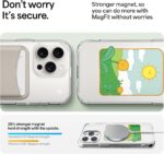 Spigen Ultra Hybrid MagFit Designed for iPhone 15 Pro Case (2023) [Anti-Yellowing] [Military-Grade Protection] Compatible with MagSafe - Sunshine Shower - Image 6