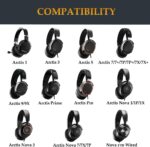 Arctis 7/5/3 Replacement Ear Cushions Cooling Gel Arctis Pro Earpads Upgrade Ear Cups Pads Compatible with SteelSeries 7/5/3/1/9X/Pro/Prime, Nova 7/7X/7P, Nova 1/1P/1X, Nova 3/Nova Pro Wired Headset - Image 3