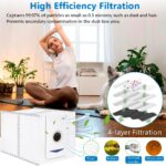21 Pack Replacement Parts for Yeedi M12 PRO+ Robot Vacuum Accessories Kit, Cleaner Inclue 1 V-shaped Brush, 6 Side Brushes, 6 Dust Bags, 4 Hepa Filters, 4 Mop Pads, 1 Clean Tool - Image 8