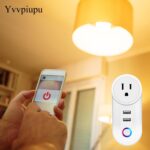 Dual Mode WiFi 3 Outlets WiFi Smart Plug, Powerful 10A 2400 Watt Output, Individually Controllable USB Alexa Smart Plug Multi-Outlet Through Alexa, Google Home - Image 7