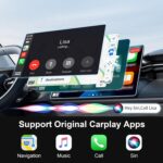 Wireless Carplay Adapter for iPhone [Apple MFi Certified] 2025 Upgraded Converts Wired to CarPlay Wireless Adapter for Apple Car Play Compatible with iPhone iOS 10+ and Cars from 2015 - Image 4