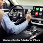 Wireless Carplay Adapter for iPhone [Apple MFi Certified] 2025 Upgraded Converts Wired to CarPlay Wireless Adapter for Apple Car Play Compatible with iPhone iOS 10+ and Cars from 2015 - Image 6