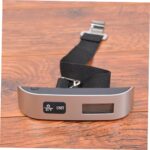 Ergonomic Portable Luggage Scale 50kg Capacity Digital Baggage Scale Compact for Travel Lightweight for Fishing Shopping and Home Use - Image 3