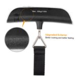 Ergonomic Portable Luggage Scale 50kg Capacity Digital Baggage Scale Compact for Travel Lightweight for Fishing Shopping and Home Use - Image 4