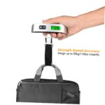 Ergonomic Portable Luggage Scale 50kg Capacity Digital Baggage Scale Compact for Travel Lightweight for Fishing Shopping and Home Use - Image 7