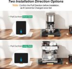 GSlife Appliance Slider and K Pod Storage Basket - 2 in Set of Sliding Tray for Coffee Maker and Under Shelf Storage for K Pod Coffee, Appliance Rolling Tray with Mat for Countertop, Bunlde - Image 5