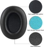 Replacement Ear Pads for Sony WH-XB910 XB910N Extra Bass Noise Cancelling Headphones, Headphones Ear Cushions, Headset Earpads, Ear Cups Cover (Black) - Image 5