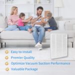 2 Roller Brush＆10 Side Brushes＆10 Hepa Filters & 4 Mopping Pads Replacement Parts Accessories Compatible with iRobot Roomba Essential Series Q0120 Y0140 Y0110 Q0110 Robot Vacuum Cleaner - Image 8