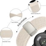 Meliya Braided Nylon Bands Compatible with Amazfit Active 2 1/GTR mini/GTS 2 2e 3 4/GTS 2 4 mini, 20mm Soft Elastic Replacement Watch Straps for Amazfit Bip 3/3 Pro/U/U Pro/S/S Lite - Image 3