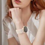 Meliya Braided Nylon Bands Compatible with Amazfit Active 2 1/GTR mini/GTS 2 2e 3 4/GTS 2 4 mini, 20mm Soft Elastic Replacement Watch Straps for Amazfit Bip 3/3 Pro/U/U Pro/S/S Lite - Image 6