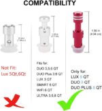 Original Replacement Float Valve Gaskets for Instant Pot Duo 3, 5, 6, 8 Quart, Duo Plus, Ultra, LUX 3, 8 Qt, Pressure Cooker Float Sealing Caps - 7 Packs - Image 3