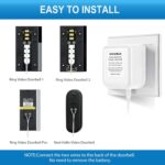 AC 24 Volt Transformer, C Wire Adapter, Compatible with All Versions of Ring Doorbell and Thermostat for Ecobee,Sensi and Honeywell, 315" Long Cable - Image 7