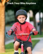 Bicycle Bell for Apple AirTag, Stouchi AirTag Bike Mount GPS Tracker Waterproof Classic Brass Holder Hides Air Tag Under Bike Bell Anti-Theft 2 Sizes for Choice - Image 5