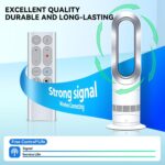 Replacement Remote Control Compatible for Dyson Pure Hot + Cool Purifying Fan HP09 HP04 HP05 HP06 HP07, Air Purifier/Heater (Silver Color with Battery) - Image 5