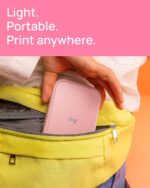 Canon Ivy 2 Mini Photo Printer, Print from Compatible iOS & Android Devices, Sticky-Back Prints, Blush Pink - Image 4