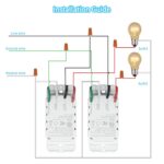 Smart Light Switch 2 Gang(Button), Double Smart WiFi Light Switches, Smart Switch Compatible with Alexa and Google Home, Remote Control Light Switch，Neutral Wire Needed，No hub Required - Image 3