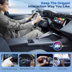 Wireless CarPlay Adapter for Apple iPhone - Stable Fast BT 5.3 Connection, Plug & Play Compatible with iPhone iOS 10+, Only for Car Since 2016 OEM Wired to Wireless CarPlay - Image 7