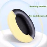 WH-1000XM2 Ear Cushions Replacement Noise Isolation Ear Pads Compatible with Sony WH1000XM2 & Sony MDR-1000X Over-Ear Headphones- Added Thickness & Plastic Stick(Black) - Image 4