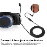 Replacement Arctis 5 Audio Cable Cord Compatible with SteelSeries Arctis 3, Arctis Pro, Arctis 5, Arctis 7 Gaming Headset, Audio Cable 3.5mm Fit for GameDac - Image 4
