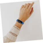 Stainless Steel Metal Wristband for Band 5/4/3 Luxury Smart Band Strap Double-Click Buckle - Image 3