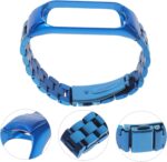 Stainless Steel Metal Wristband for Band 5/4/3 Luxury Smart Band Strap Double-Click Buckle - Image 5