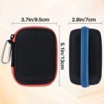 Hard Case Compatible with Garmin eTrex 10/20 / 20x / 30x / 22x / 32x / SE Worldwide Rugged Handheld GPS Navigator (Black + Blue Case) - Image 9