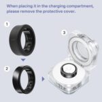 Smart Ring Protector Case Compatible with Samsung Galaxy/Oura Ring Gen 3 / RingConn, Thin Soft Silicone Smart Ring Cover Working Out Accessories Men Women (2green+2deepblue+2black-M) - Image 8
