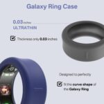 Smart Ring Protector Case Compatible with Samsung Galaxy/Oura Ring Gen 3 / RingConn, Thin Soft Silicone Smart Ring Cover Working Out Accessories Men Women (2green+2deepblue+2black-M) - Image 9