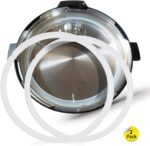 Housewares Solutions Pack of 2 Silicone Sealing Rings Compatible with Instant Pot 5 & 6 Quart - Fits IP-DUO60, IP-LUX60, IP-DUO50, IP-LUX50, Smart-60, IP-CSG60 and IP-CSG50 - Image 5
