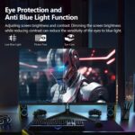 27 inch Gaming Monitor 144Hz 1ms, QHD 2560 x 1440 2K, Z-Edge UG27QF IPS Black Computer Monitor, HDR, Eye Care, HDMI x 2, DP Port - Image 9